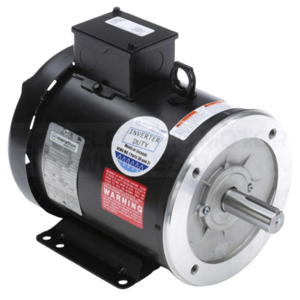 Image for 5HP MARATHON 1725RPM 184TC TEFC 3PH MOTOR Y1372